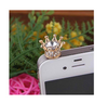 Anti Jack Crown Dust Plug Cellphone Charms Earphone